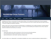 Tablet Screenshot of northbridgecareerpartners.com